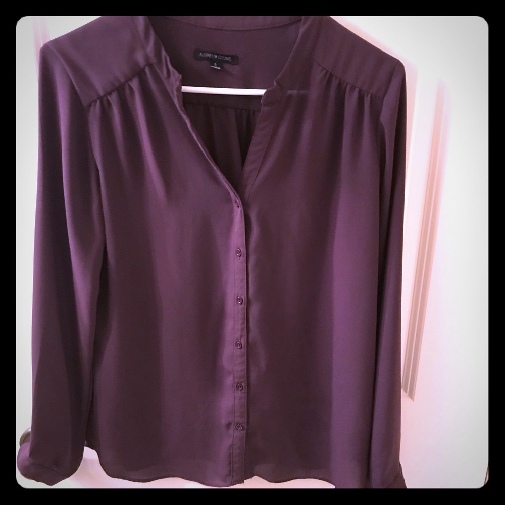Long sleeve Purple shirt